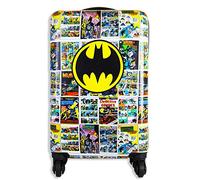 Fast Forward 20 Inches Luggage For Kids - Hard Sided Tween Travel Trolley kid suitcase for girls With Wheels, Batman 20 Inch, 20", Batman 2
