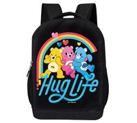 Fast Forward Care Bears Girls Backpack Girls Backpack - Stylish School & Travel Knapsack Kids Bookbag with Laptop Sleeve, Hug Life, L, Cb Girls Backpack