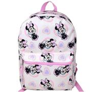 Fast Forward Disney Minnie Mouse 16" Print Allover Backpack, AICP