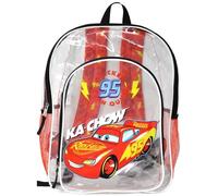 Fast Forward Disney Pixar Cars Transparent 16" Backpack, boys, kids