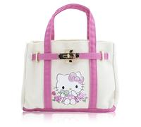 Fast Forward Disney Princess, Stitch or Sanrio Hello Kitty Canvas Tote Bag for Women | Mini Beach Tote, Canvas Purse