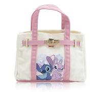Fast Forward Disney Princess, Stitch or Sanrio Hello Kitty Canvas Tote Bag for Women | Mini Beach Tote, Canvas Purse
