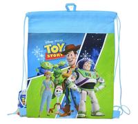 Fast Forward Disney Toy Story Drawstring Sling Bag, Non-Woven Fabric | Woody, Buzz, Rex, Bo Peep, Forky & Aliens