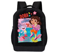 Fast Forward Dora the Explorer Backpack for Kids | Dora the Explorer Bookbag Featuring Colorful Adventure Graphic | Toddler Travel Bag, Lightweight Backpack for School | Ages 3+