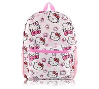 Fast Forward Hello Kitty, Bluey, Stitch or Strawberry Shortcake Backpack for Kids | Classic Bookbag for Girls, Boys, Unisex, Hello Kitty, 16 x 12 x 5 inches, Daypack Backpacks
