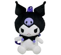 Fast Forward Hello Kitty Kuromi 14" Plush Backpack, Black