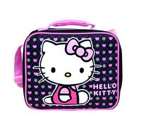 Fast Forward Hello Kitty Lunch Bag, Black, Medium (C6CO06)