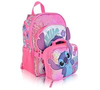 Fast Forward Hello Kitty, Spiderman, Bluey or Stitch Backpack With Lunch Box | Unisex Insulated Lunch Bag Lunch Box