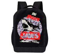Fast Forward Jaws Backpack for Kids | Jaws Surf Shop Bookbag Featuring Shark Graphic | Toddler Travel Bag, Lightweight Backpack for School | Ages 3+