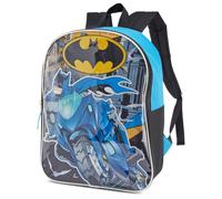 Fast Forward Batman Toddler Boy Backpack for Kids - Toddler Back Pack with Padded Straps - Little Kids Bagpack - Comfy Preschool Backpack - 15"