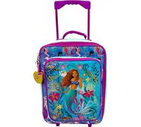 Fast Forward Kid's License 16" Soft Side Wheeled Pilot Suitcase, multicoloured, L, Little Mermaid