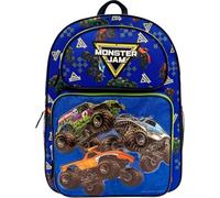 Fast Forward Kid's Licensed 16" Cargo Backpack - Large School Backpack With Multiple Pockets, Monster Jam, L, Cargo Backpacks