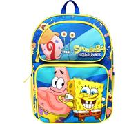 Fast Forward Kid's Licensed 16" Cargo Backpack - Large School Backpack With Multiple Pockets, Spongebob, L, Cargo Backpacks