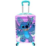Fast Forward Kids Licensed Hard-Side 20” Spinner Luggage Lightweight Carry-On Suitcase, Multicolored, Carry-On 20 Inch, Stitch