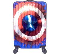 Fast Forward Kids Licensed Hard-Side 21” Spinner Luggage Lightweight Carry-On Suitcase, multicolored, Carry-On 21 Inch, Captain America