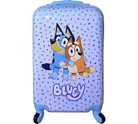 Fast Forward Kids Licensed Hard-Side 21” Spinner Luggage Lightweight Carry-On Suitcase, multicolored, Carry-On 21 Inch, Bluey