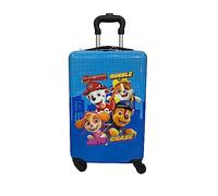 Fast Forward Kids licensed Hard-side Spinner Luggage, black, 20 inches x 12 inches x 8 inches, Paw Patrol