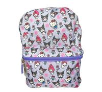 Fast Forward Kuromi Kids School Backpack, 16 inch, Purple with Character Print