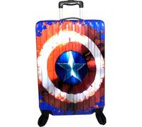 Fast Forward Marvel Avengers Captain America Hard-Side 21” Spinner Luggage Lightweight Carry-On Suitcase