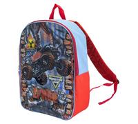 Fast Forward Monster Jam Backpack for Kids - Monster Truck Book Bag, Zombie, 15 Inches