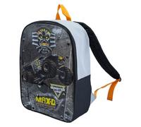 Fast Forward Monster Jam Backpack - Monster Truck Backpack for Boys