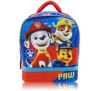 Fast Forward Paw Patrol Lunch Box for Kids With Glitter | Insulated Lunch Bag Lunch Box for Boys, Girls, Toddlers | Paw Patrol Chase, Marshall and Rubble Blue Reusable Lunchbox