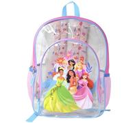 Fast Forward Princess Transparent 16" Backpack, girls, kids