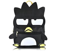 Fast Forward Sanrio Hello Kitty and Friends Backpack for Women, Men, Unisex | Cute PU Leather 10" Mini Backpack, Badtz-maru, Small