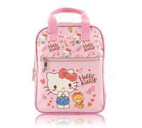 Fast Forward Sitch, Hello Kitty or Bluey Mini Backpack for Kids & Adults | 10" PU Leather Bluey Backpack Purse, Hello Kitty, S