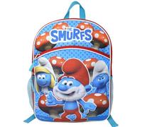 Fast Forward Smurfs 16" Backpack with 1 front pocket, ASTI