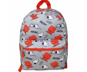 Fast Forward Snoopy 16" Backpack with Allover Print - Perfect for Preschool & Elementary Boys