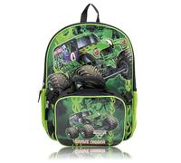 Fast Forward Stitch, Bluey, Hello Kitty or Spiderman 5 Piece Backpack Set for Kids, Monster Jam, 16 inches, Daypack Backpacks