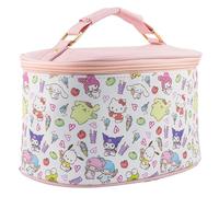 Fast Forward Stitch, Hello Kitty, Bluey or Strawberry Shortcake Makeup Organizer, Travel Toiletry Bag for Women, Makeup Travel Bag, Cosmetic Bag, Train Case, HK and Friends