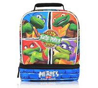 Fast Forward Teenage Mutant Ninja Turtles Lunch Box for Kids | Insulated Lunch Bag Lunch Box for Boys, Girls, Unisex | Teenage Mutant Ninja Turtles Multicolor Reusable Lunchbox