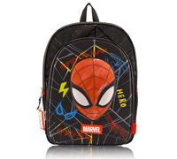 Fast Forward Unisex Spiderman Kids School Backpack, 16" EVA Molded Spiderman Backpack for Boys, Girls & Toddlers