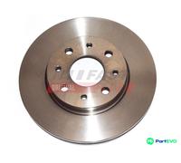 FAST FRONT 2 X BRAKE DISC FT31080 FOR FIAT FORD