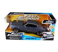 Fast and Furious 1970 Chevy Chevelle SS Primer Grey 1:24 Jada 97835 253203002 Jada Multi One Size