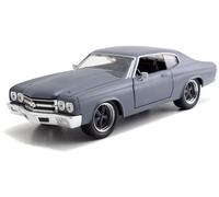 Fast and Furious 1970 Chevy Chevelle SS Primer Grey 1:24 Jada 97835 253203002 Jada Multi One Size
