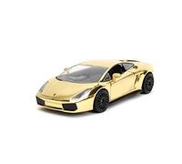 Fast & Furious 1:24 Lamborghini Gallardo Gold Chrome Limited Edition Die-Cast Car, Toys for Kids and Adults