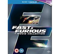 FAST AND THE FURIOUS ALL 7 MOVIE FILM Blu Ray COLLECTION PART 1 2 3 4 5 6 7 FILM