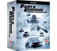Fast & Furious 1 to 8 Movie Collection Blu-Ray [2017]