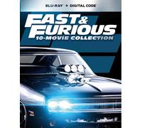 Fast & Furious 10-Movie Collection – Blu-ray + Digital – Region A (US Import)
