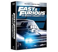 FAST & FURIOUS 10-MOVIE COLLECTION - Region A Blu Ray,US Import