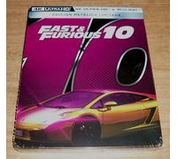 Fast & Furious 10 Steelbook 4K UHD + Blu-Ray New Sealed A-B-C