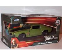 Fast & Furious 1973 Chevy Camaro Green & black 1-32 Diecast model Jada 99521 F&F
