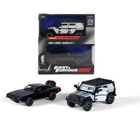 FAST FURIOUS 2 Models Jeep Wrangler Dodge Charger 1/32 JADA TOYS