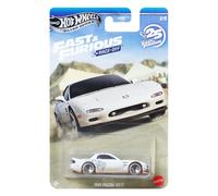 FAST FURIOUS 25 Years Mazda RX-7 Hot Wheels 1:64 JKX16 Race Car 7cm