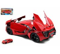 Fast & Furious 7 Lykan Hyperport Red 1:24 Model Jada Toys