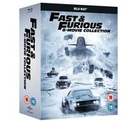Fast & Furious 1 to 8 Movie Collection Blu-Ray [2017]