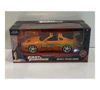 Fast & Furious Brian's Toyota Supra Orange Jada 97168 Scale 1:24 Scale